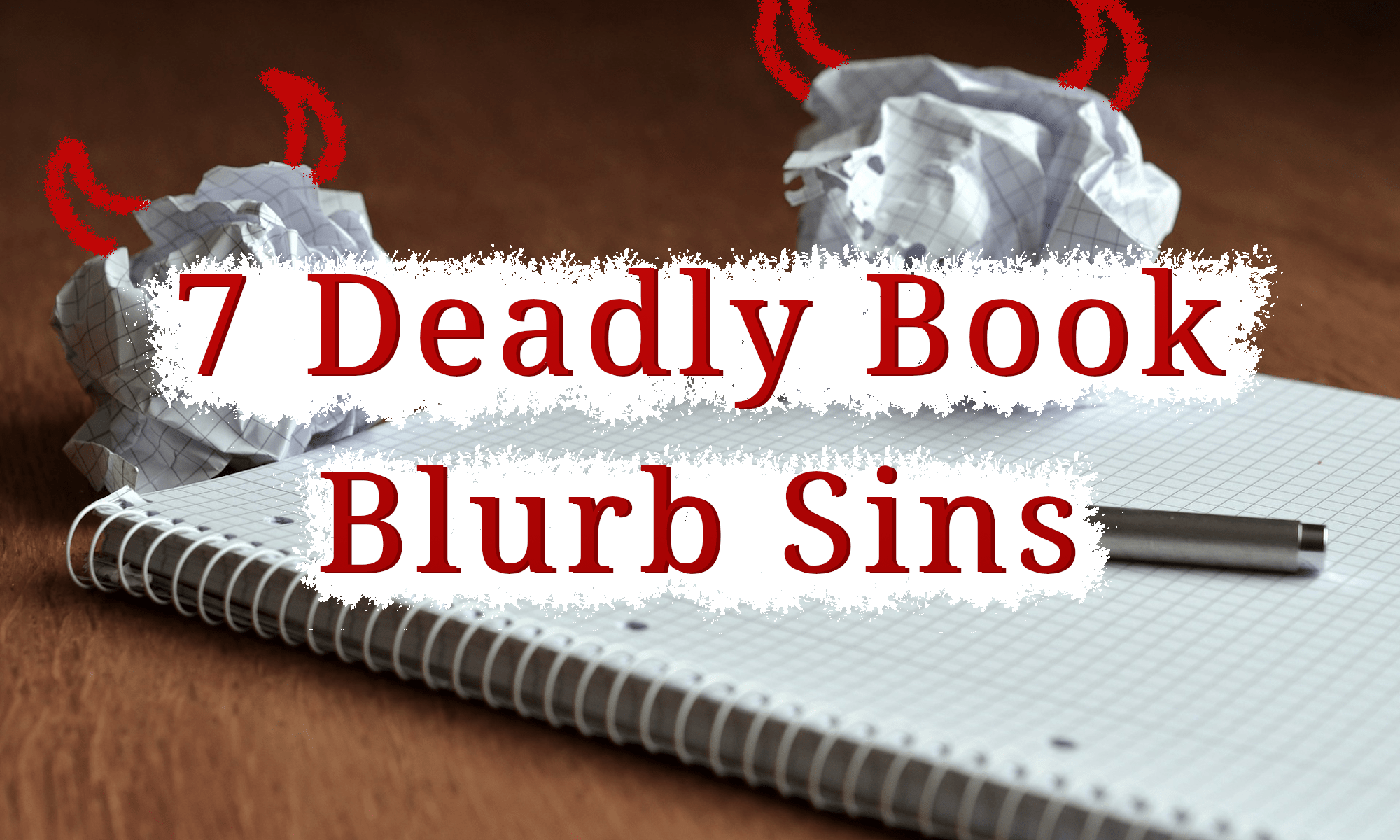 deadly book blurb sins